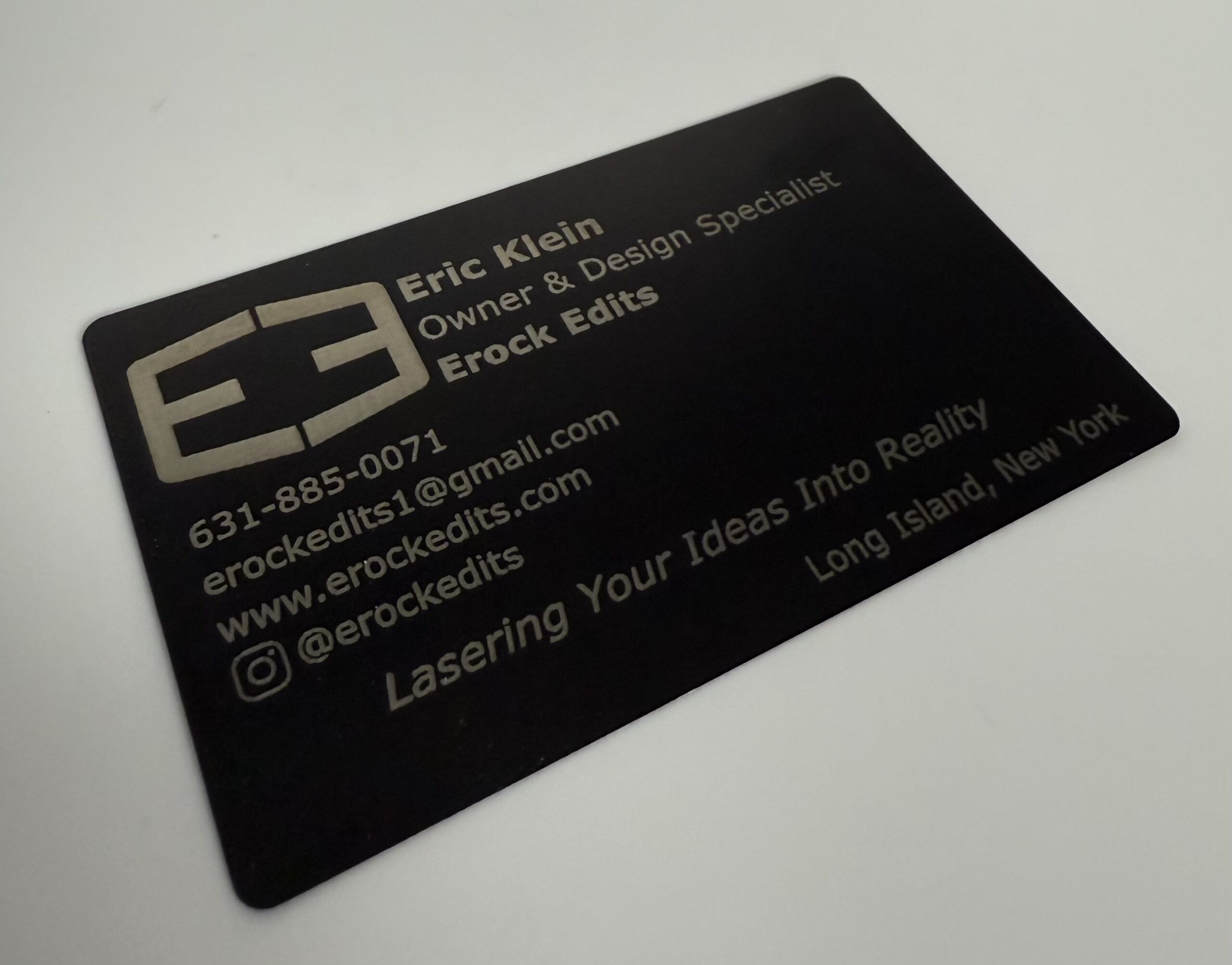 Metal - Business Cards – Custom - Set of 50 - Image 3