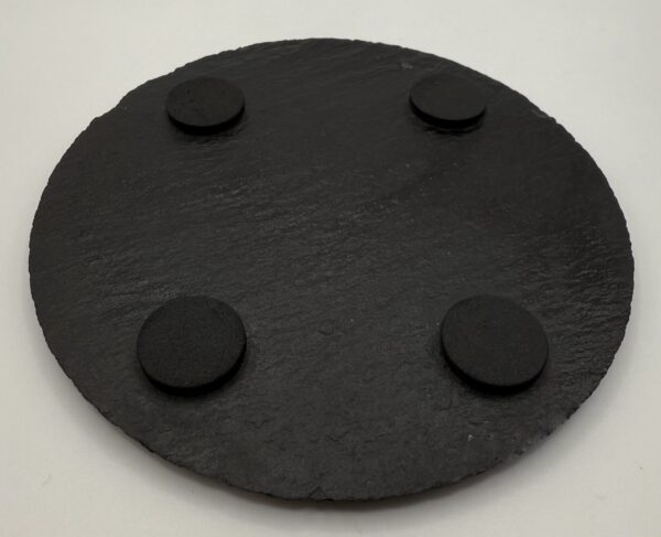 Slate Coasters – Custom - Set of 4 - Round - Add One Photo On Each Coaster - Image 3