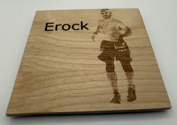 Wood Coasters – Custom - Set of 4 - Square - Add One Photo On Each Coaster - Image 2