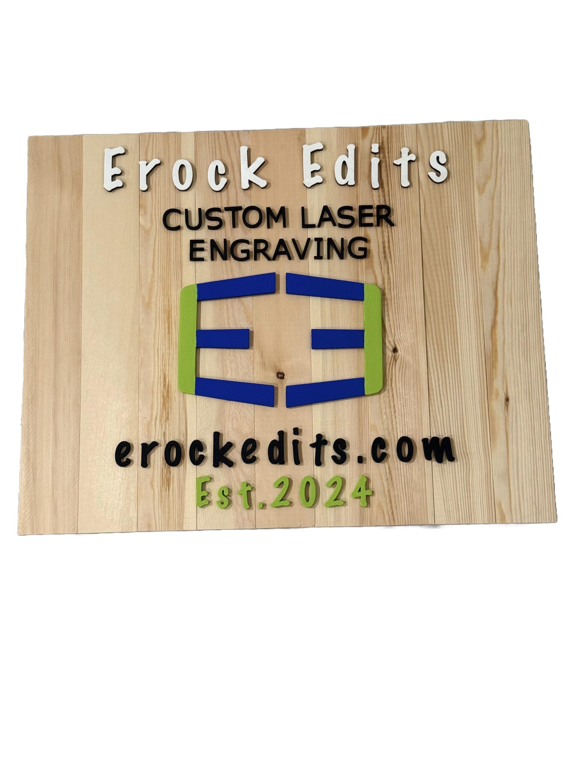 Wood-Custom - Sign - 20 - by - 16 - inches - Rectangle
