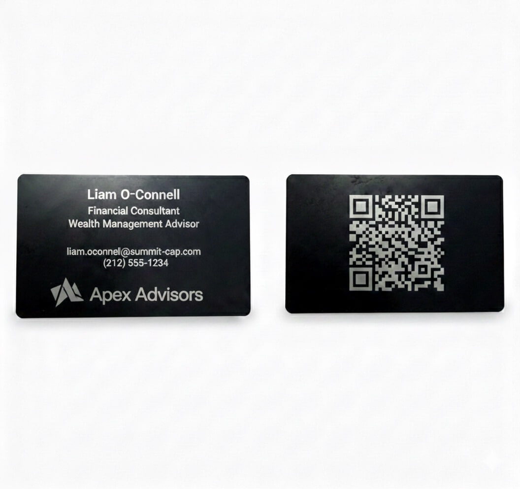 Metal - Business Cards – Custom - Set of 50 - Image 4