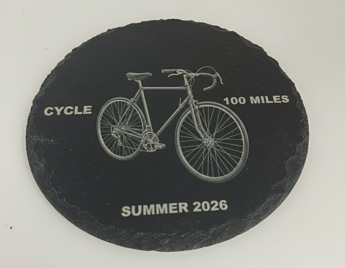 Slate Coasters – Custom - Set of 4 - Round - Add One Photo On Each Coaster - Image 5