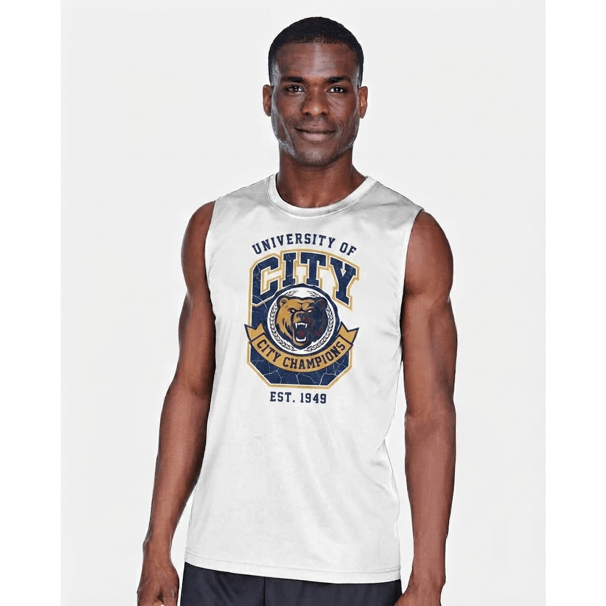 Custom Men's Muscle T-Shirt - Image 2