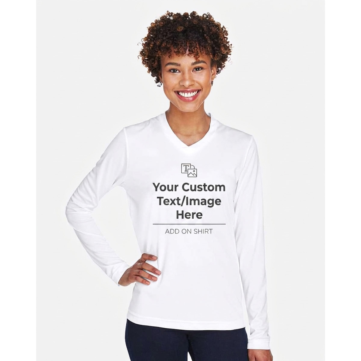 Custom Women's Long Sleeve Performance Shirt
