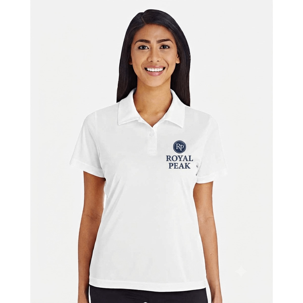 Custom Women's Performance Polo Shirt - Image 3