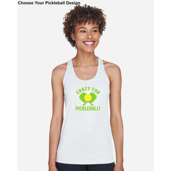 Women's Pickleball Racerback Performance Tank - Choose Your Design