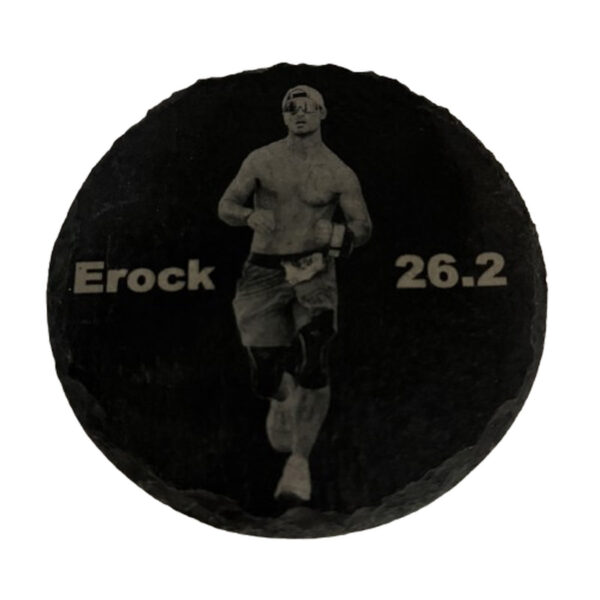 Slate Coasters – Custom Set of 4 – Round (Photo on Each)