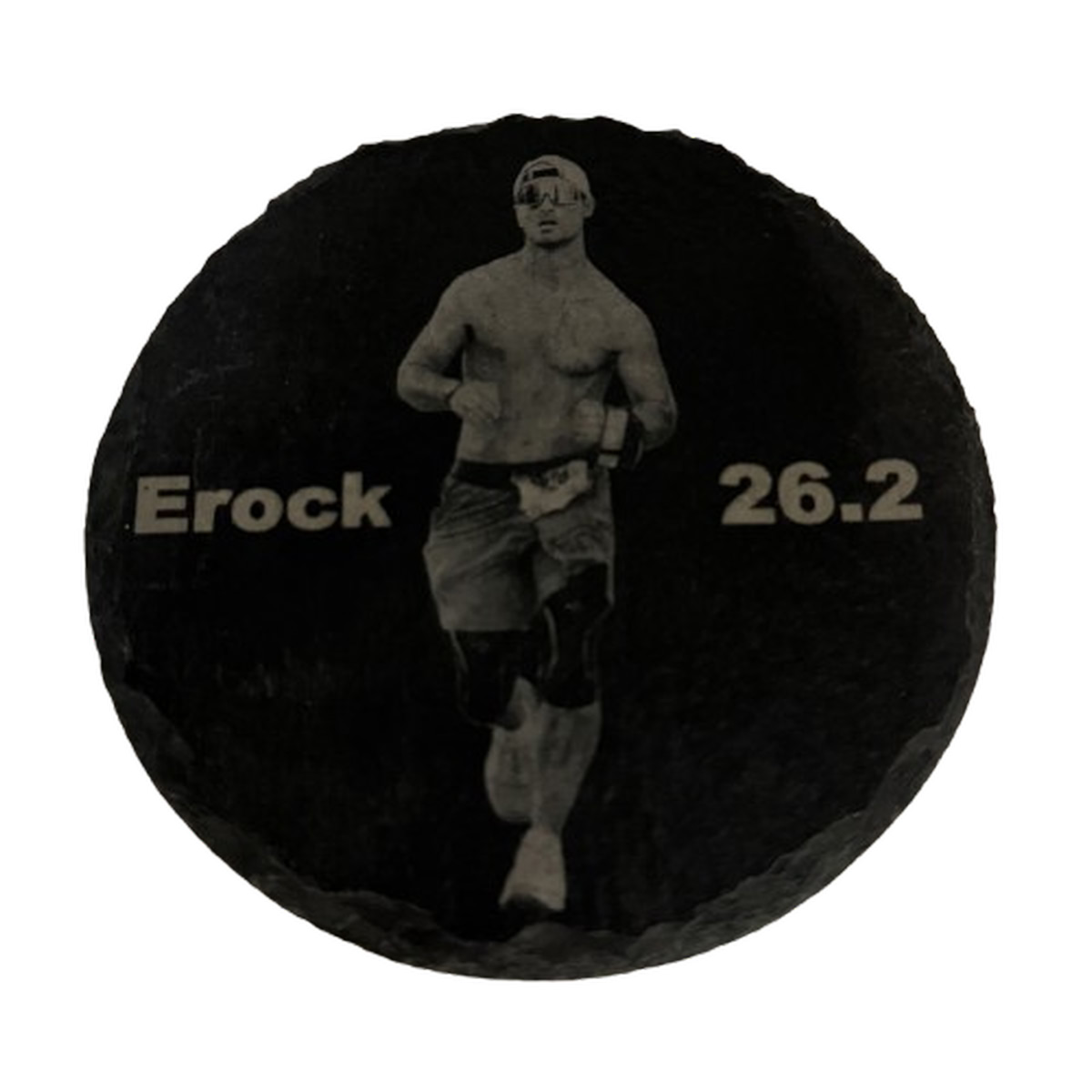 Slate Coasters – Custom Set of 4 – Round (Photo on Each)