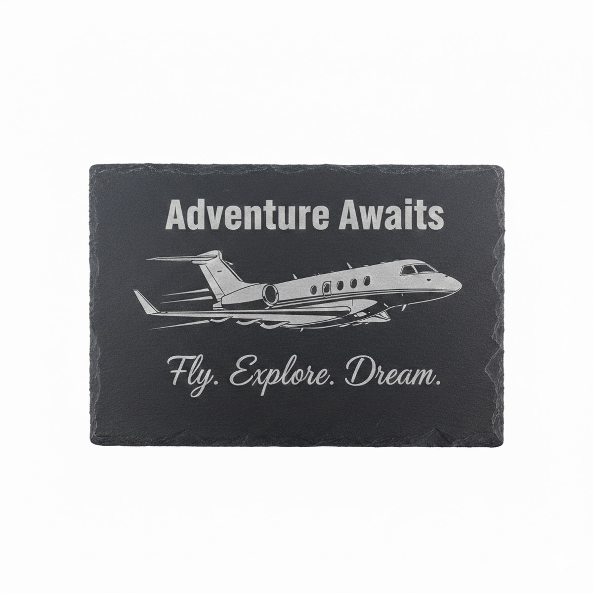 Slate Rectangle Plaque – Custom 6" x 12" - Image 5