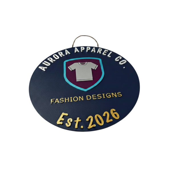Wood Custom Sign – Circle 15.75"