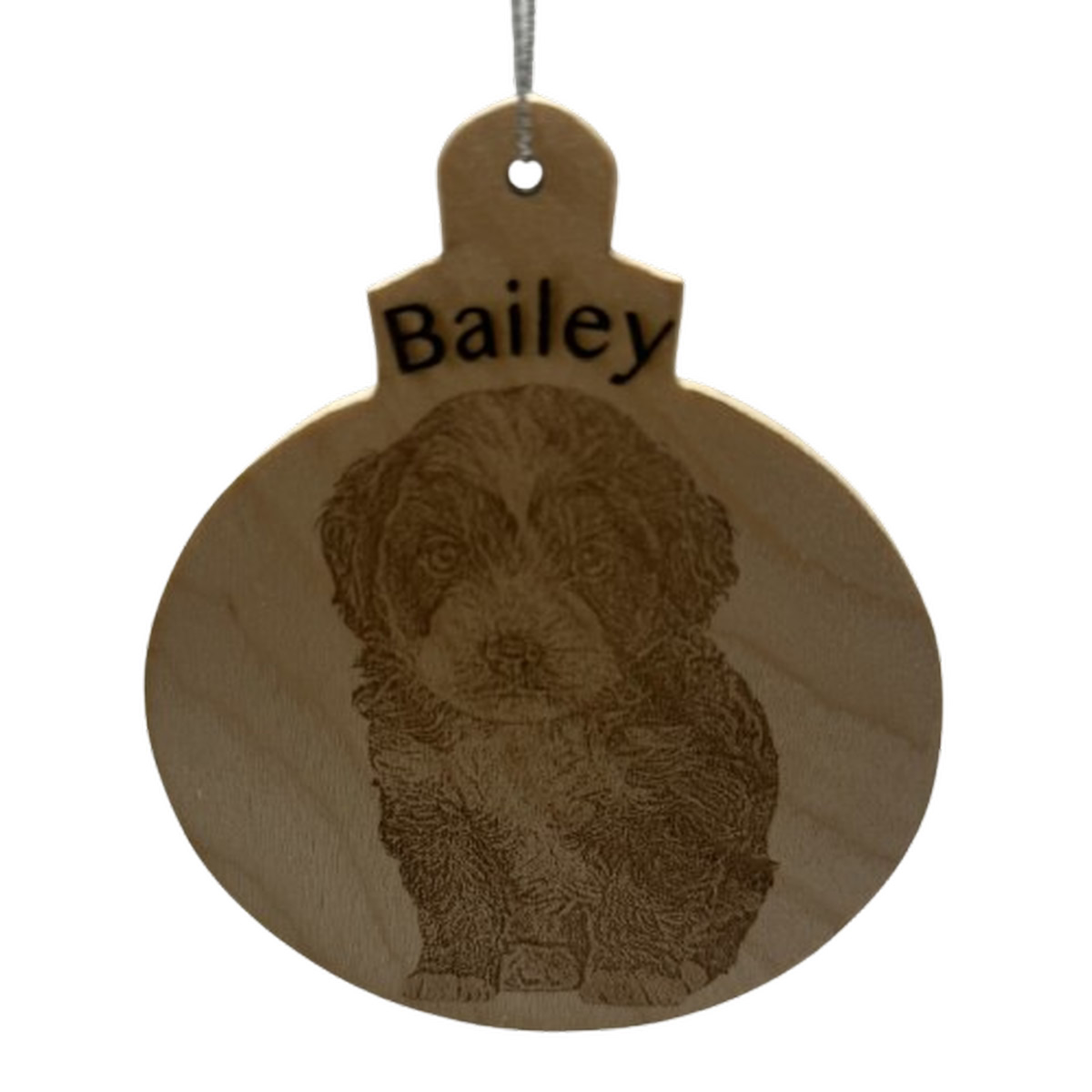 Wood Ornaments – Custom Set of 2 – Round - Image 5
