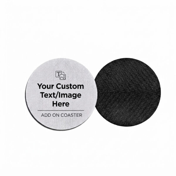 Custom Sublimation Circle Coaster – 4" –  (Photo on Each)